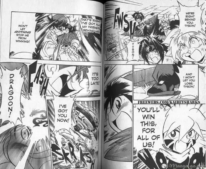 Bakuden Shoot Beyblade Chapter 6.1 38